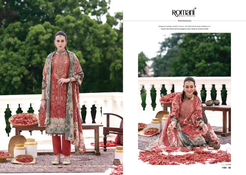 Romani aarzu vol 36 cotton dress material wholesale price in mumbai